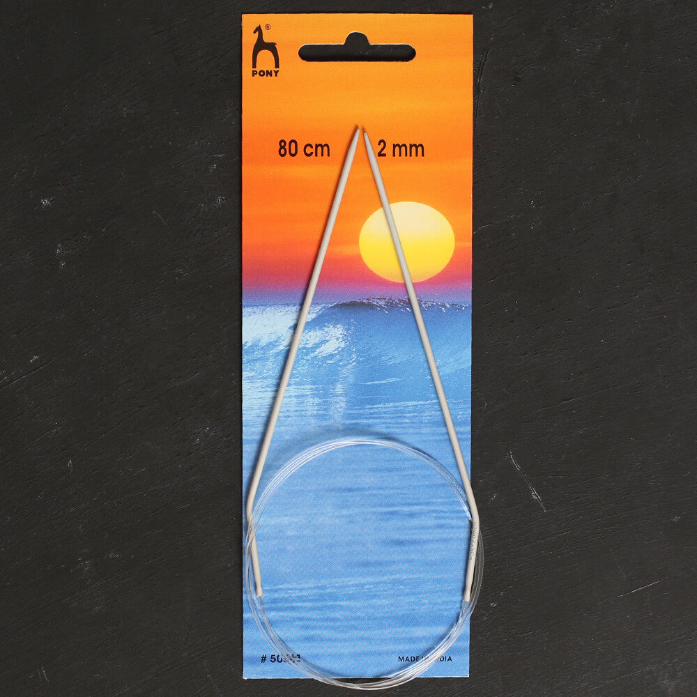 Pony 2 Mm 80 Cm Alüminyum Misinalı Şiş - 50601